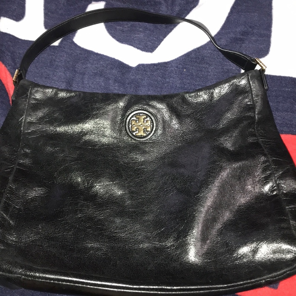 Tory Burch black leather bag